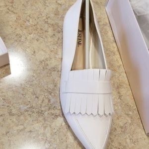 Justfab Loafers. New In Box. Never Worn